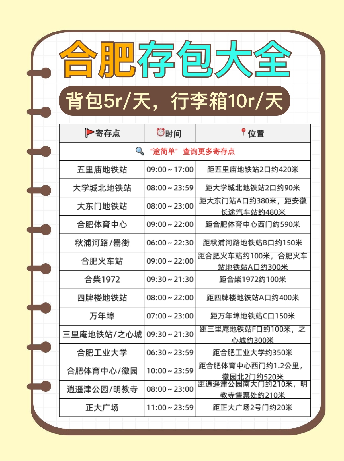 途简单行李寄存