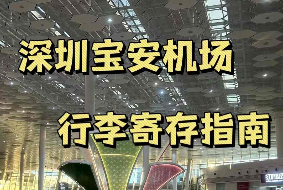 深圳宝安机场寄存行李指南